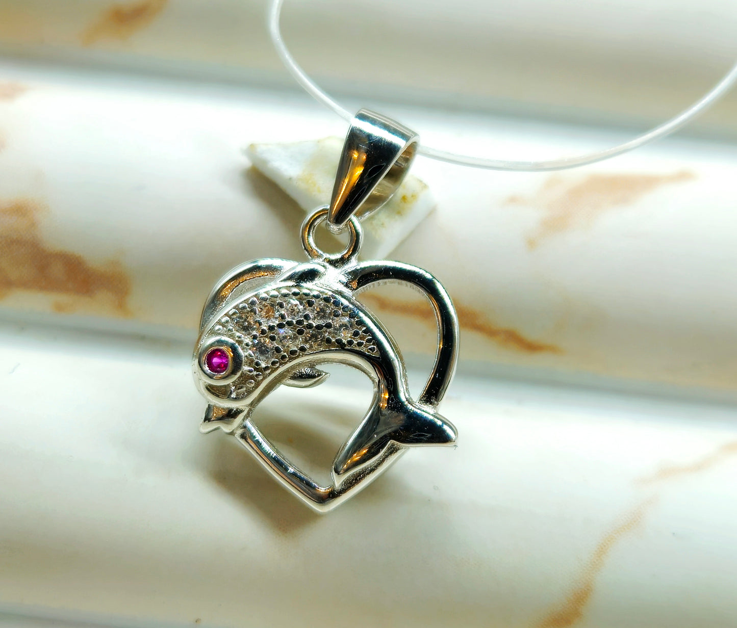Dolphin Embrace Locket