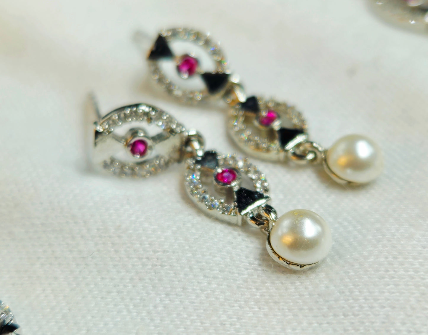 925 Sterling Silver Pink Luxe Pearl Necklace for Women