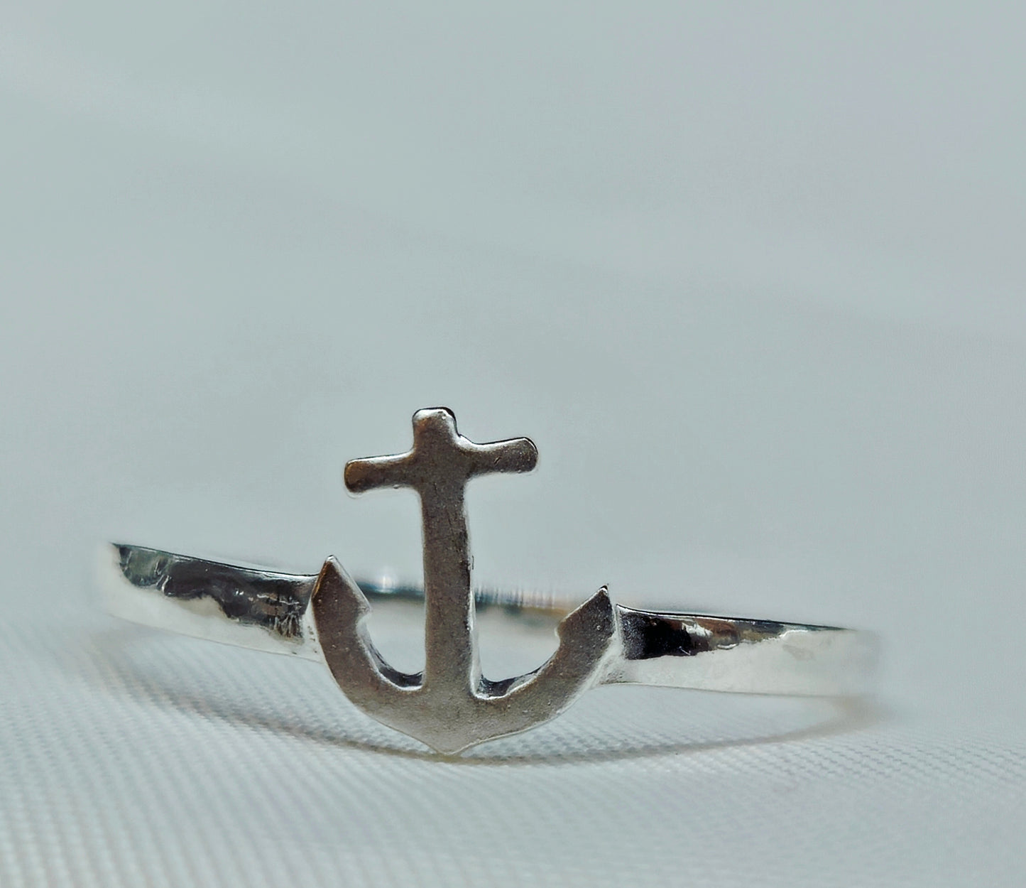 Silver Anchor Ring