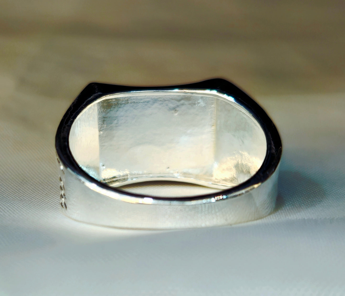 925 Sterling Silver Medusa Head Signet Ring for Men