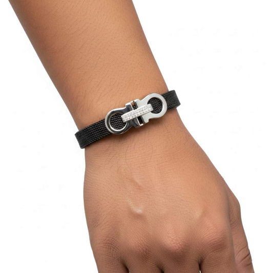 925 Sterling Silver Infinity Bar Bracelet for Men | Daily Wear Gift