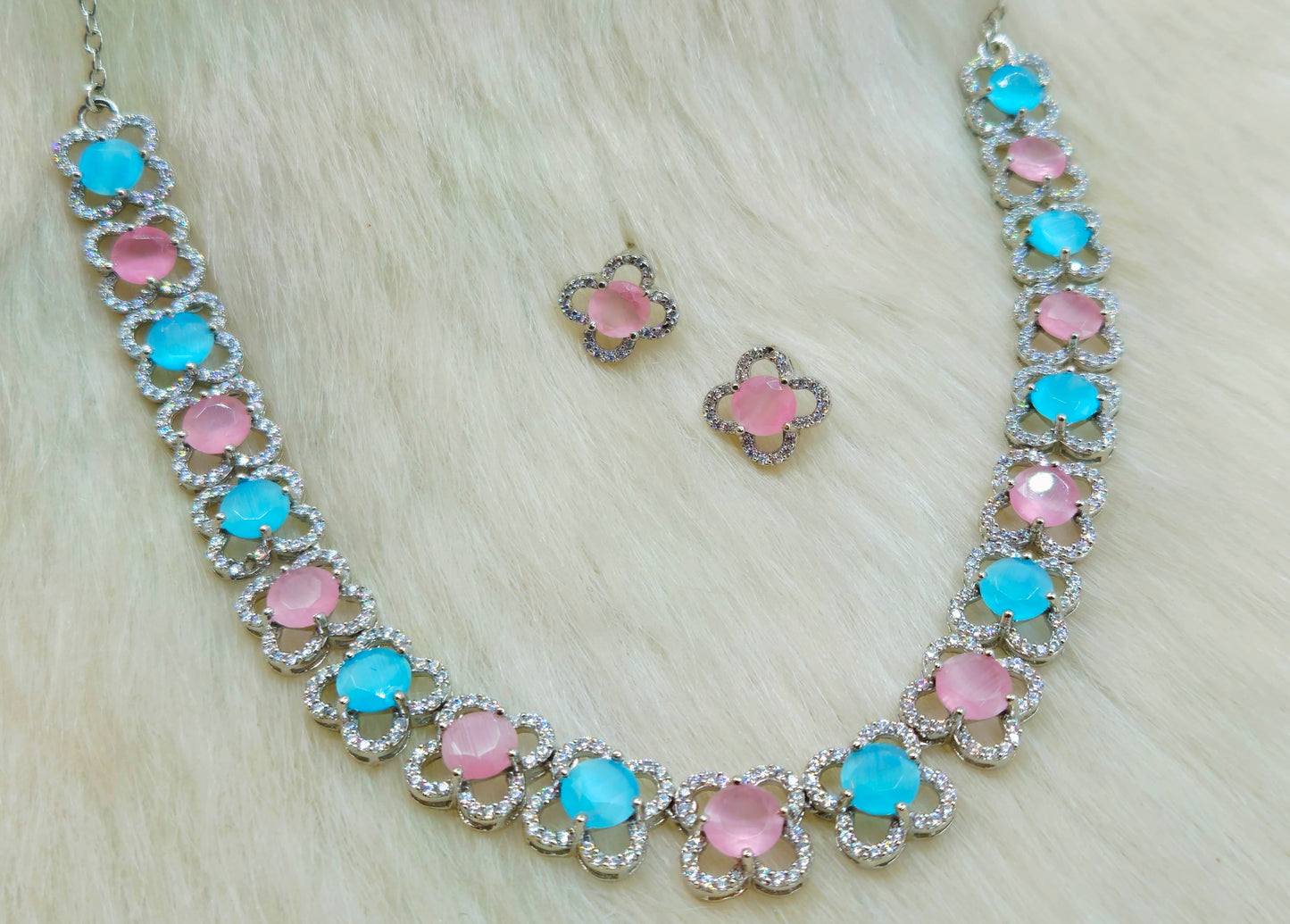 Pastel Blossom Necklace