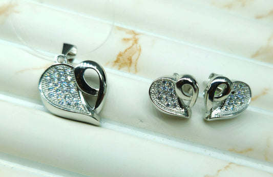 CRYSTAL HEART SET