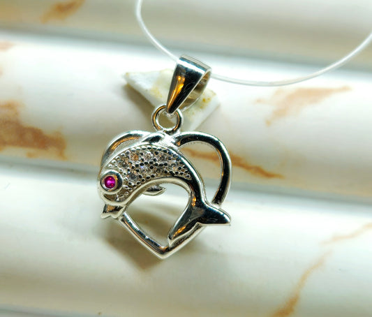 Dolphin Embrace Locket