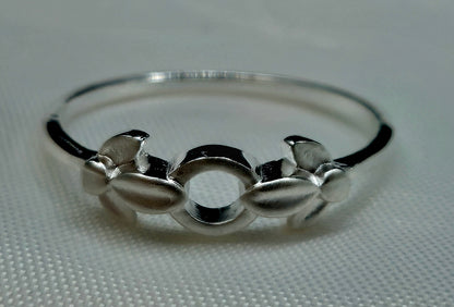 Silver Butterfly Ring