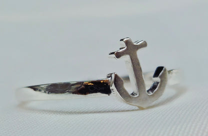 Silver Anchor Ring