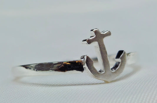 Silver Anchor Ring