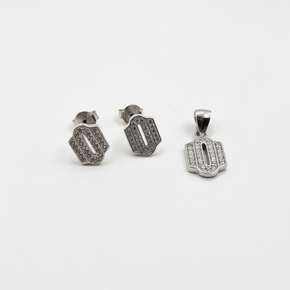 Art Deco Silver Radiance Set