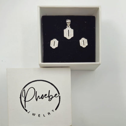 Art Deco Silver Radiance Set