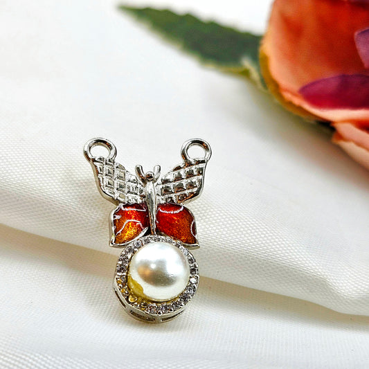 Butterfly Silver Locket