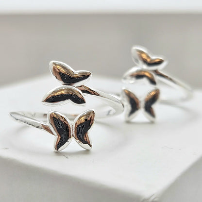 Butterfly Toe Ring