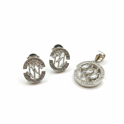 Celestial Harmony 925 Silver Jewelry Set