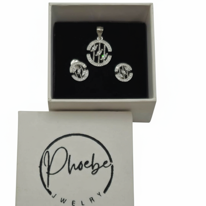 Celestial Harmony 925 Silver Jewelry Set