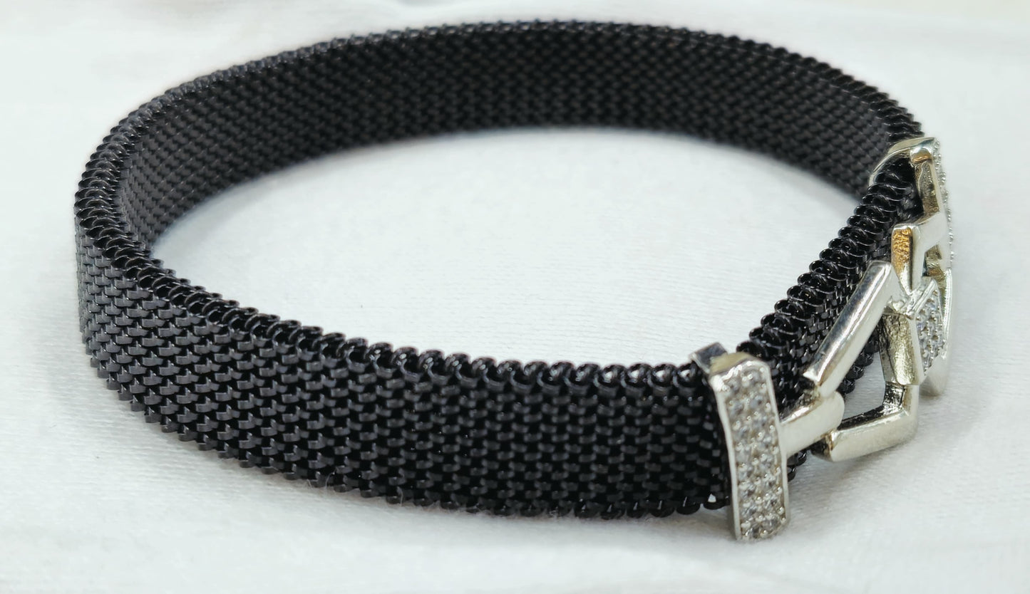 Geometric Diamond Bracelet