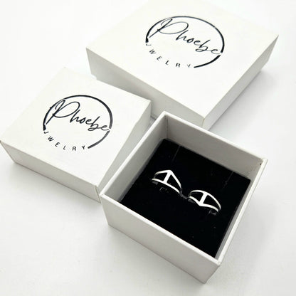 Geometric Sterling Silver Toe Ring