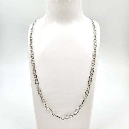 Paperclip Figaro Chain