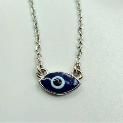 Silver Evil Eye Pendant