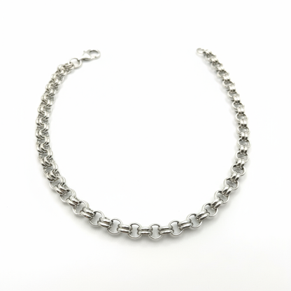 925 Sterling Silver Radiance Link Bracelet for Women | Daily Wear Gift