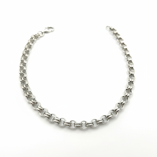 Silver Radiance Link Bracelet
