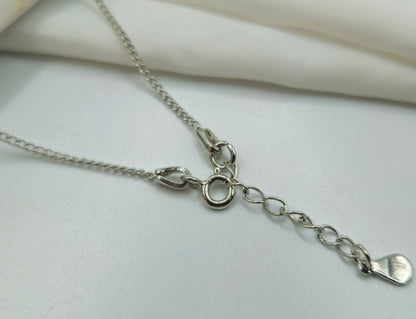 Silver Dolphin in Heart Pendant