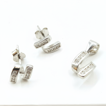 Sleek Curve Sparkle Set