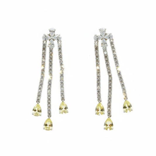 Starlit Cascade Drop Earrings