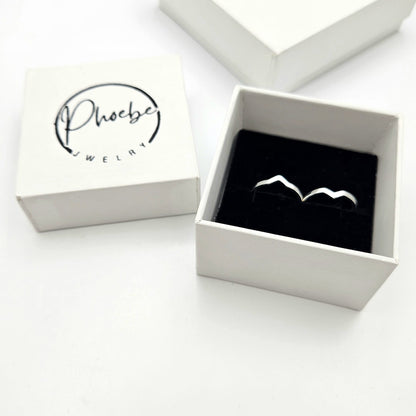 Sterling Silver V-Shaped Toe Ring