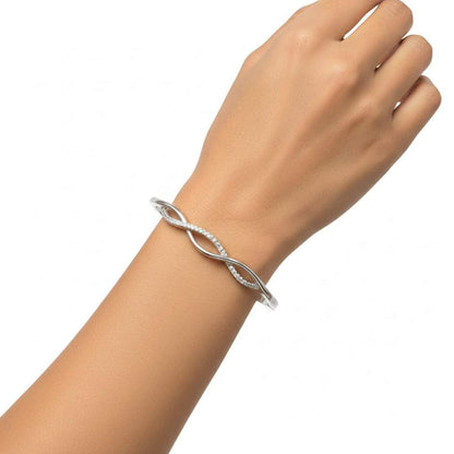 925 Silver Filigree Wave Bracelet for Women | Elegant Jewelry