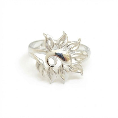 925 Sterling Silver Majestic Peacock Ring for Women Festive Wear
