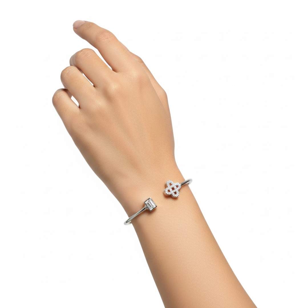 925 Silver Infinity Knot Bracelet for Women | Elegant Gift