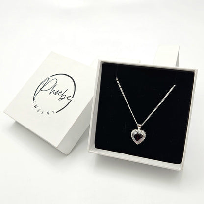 The Crimson Heart Locket With Chain