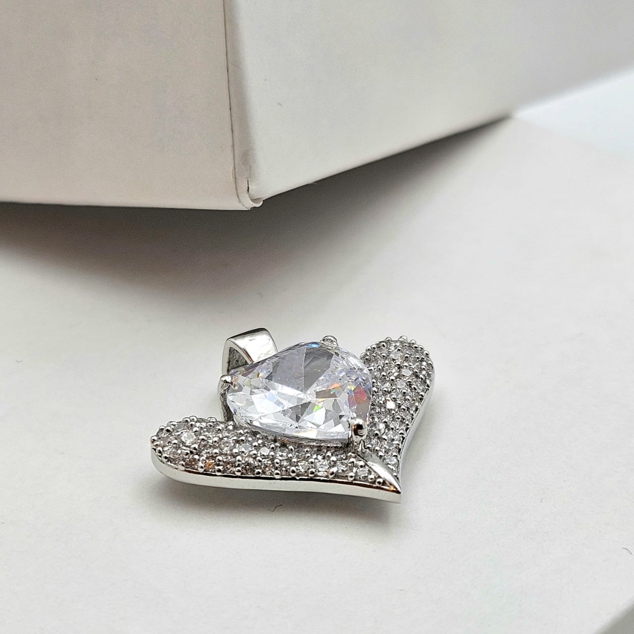 Angel Wing Heart Pendant