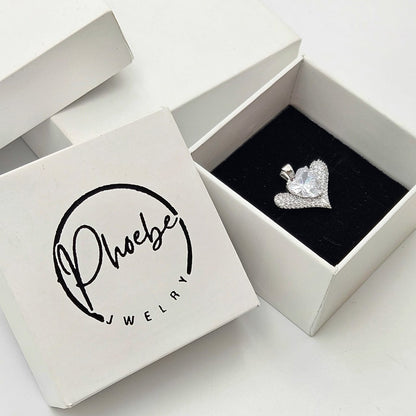 Angel Wing Heart Pendant