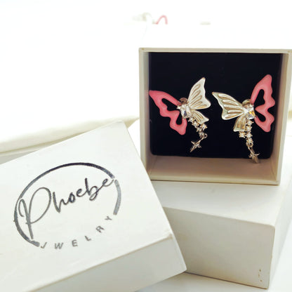 Butterfly Dream Drop Earrings
