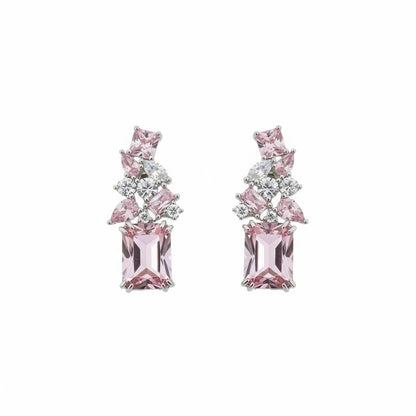 925 Sterling Silver Azure Symphony Multigem Earrings for Women