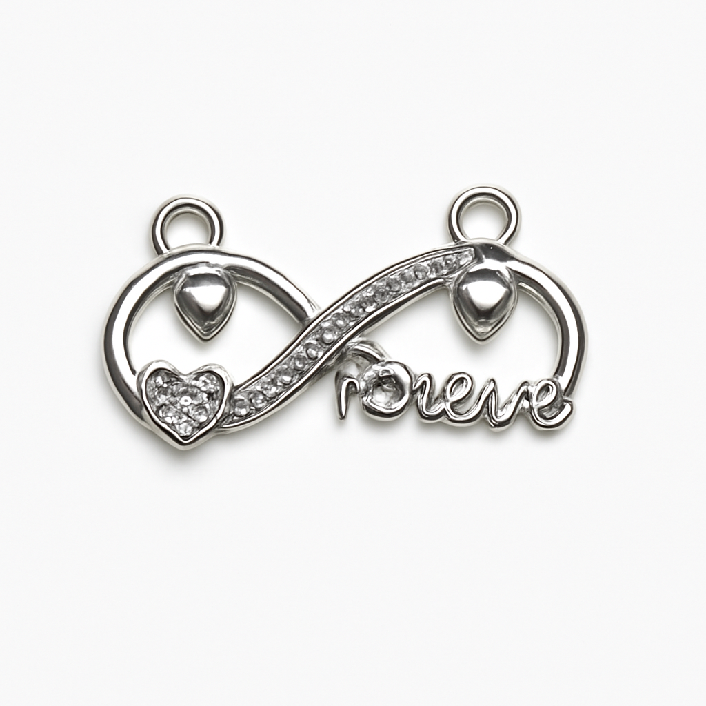 Forever Love Infinity Charm