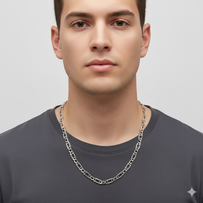 Paperclip Figaro Chain